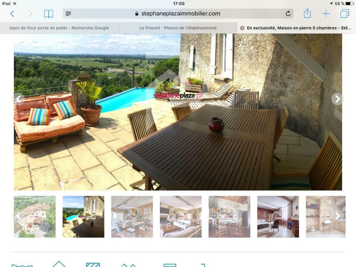 Le Prieure Bed & Breakfast Saint-Pey-de-Castets Exterior photo